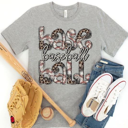 Baseball Leopard-DTF Transfer