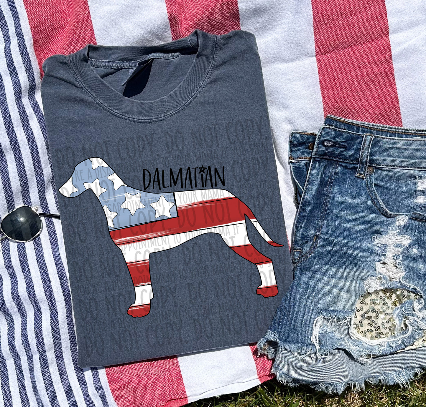 Patriotic Tee- Comfort Color