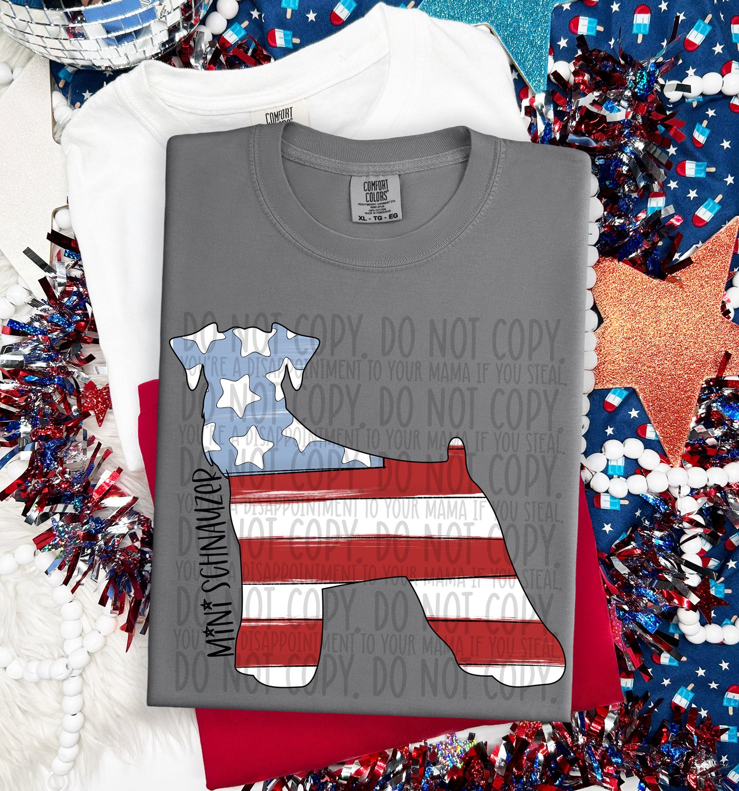 Patriotic Dogs - DTF Transfer