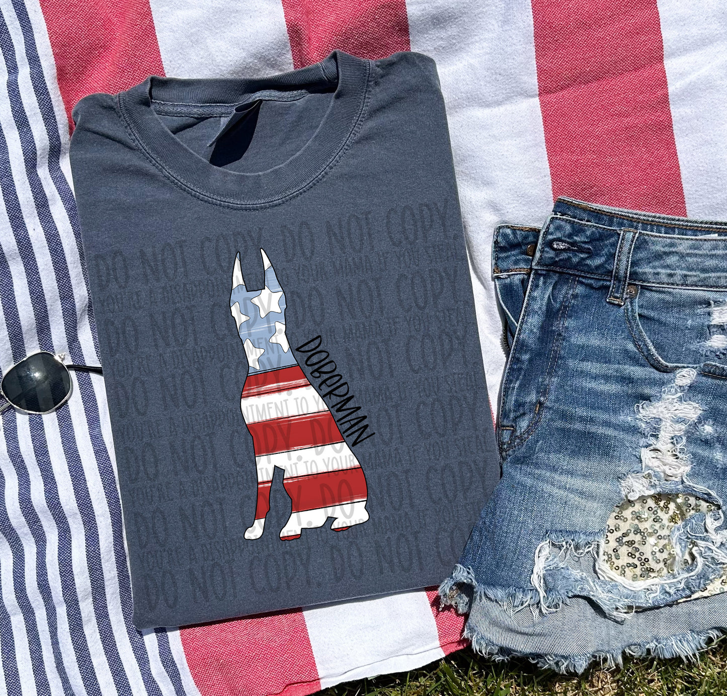 Patriotic Tee- Comfort Color