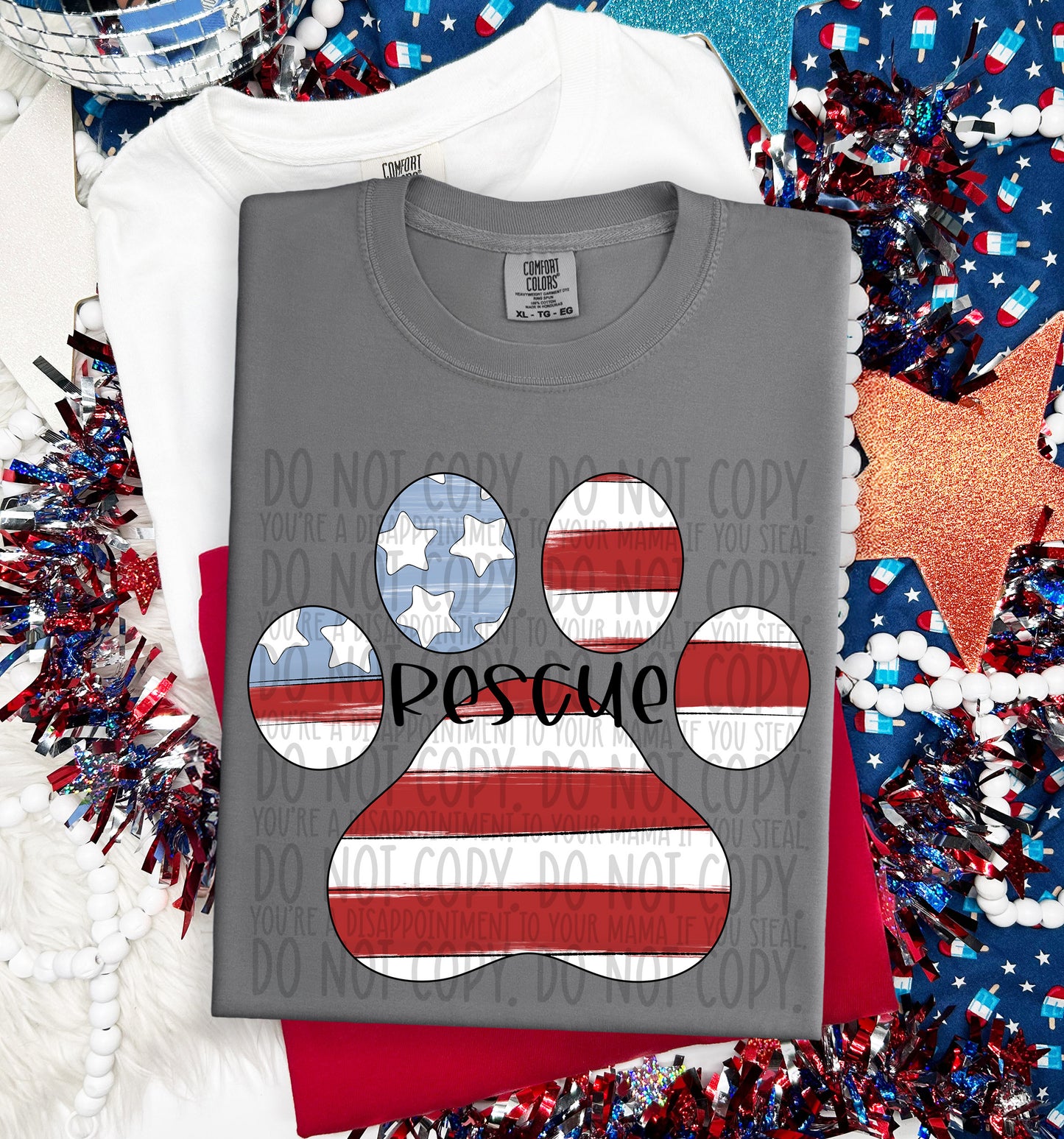 Patriotic Dogs - DTF Transfer