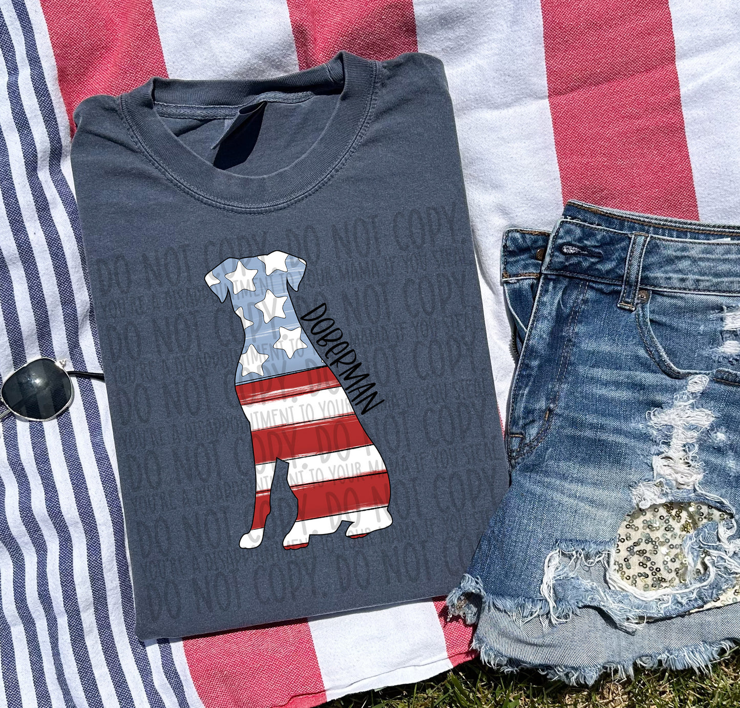 Patriotic Tee- Comfort Color