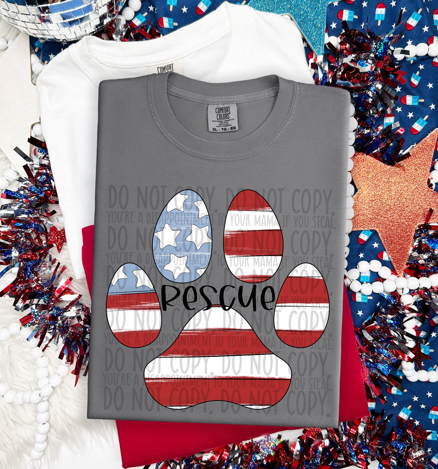 Patriotic Dogs - DTF Transfer