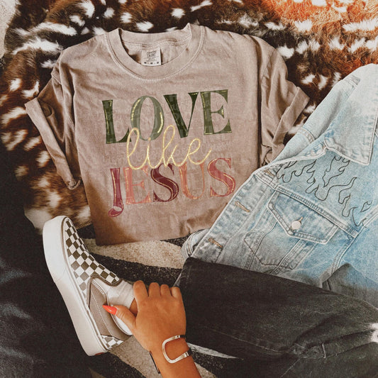 Love Like Jesus- DTF Transfer