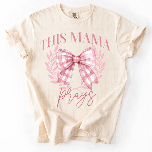 This mama prays- DTF Transfer