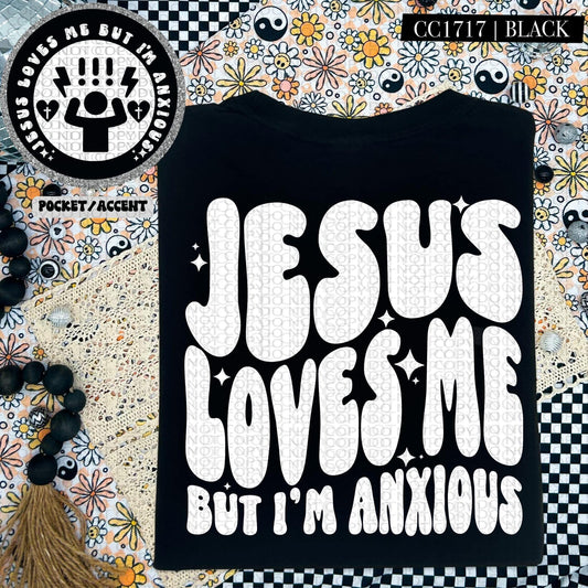 Jesus loves me but I'm anxious-SET-DTF Transfer