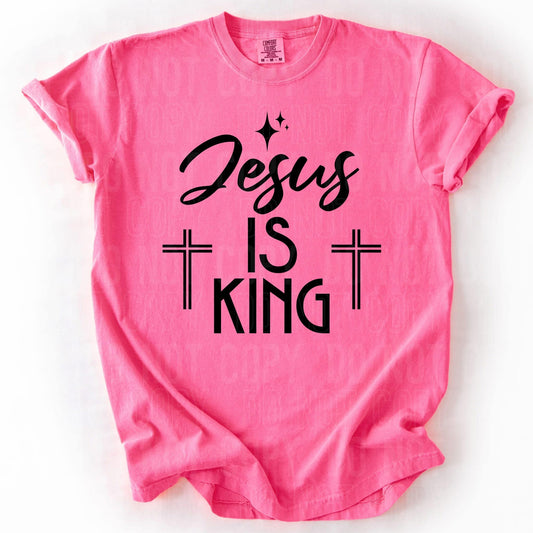 Jesus is King- DTF Transfer