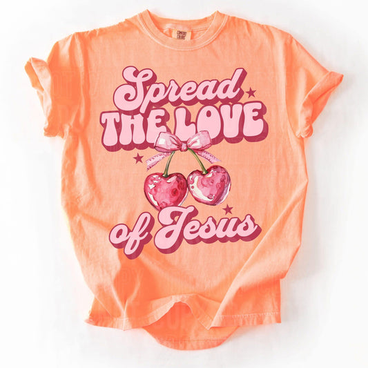 Spread the love of Jesus- DTF Transfer