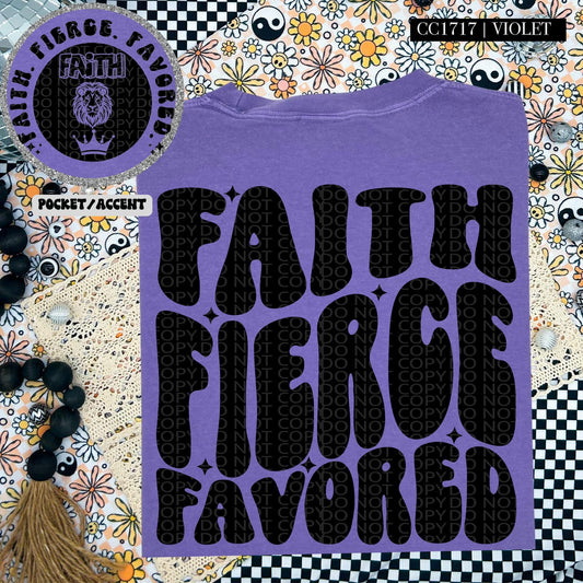 Faith fierce favored-SET-DTF Transfer