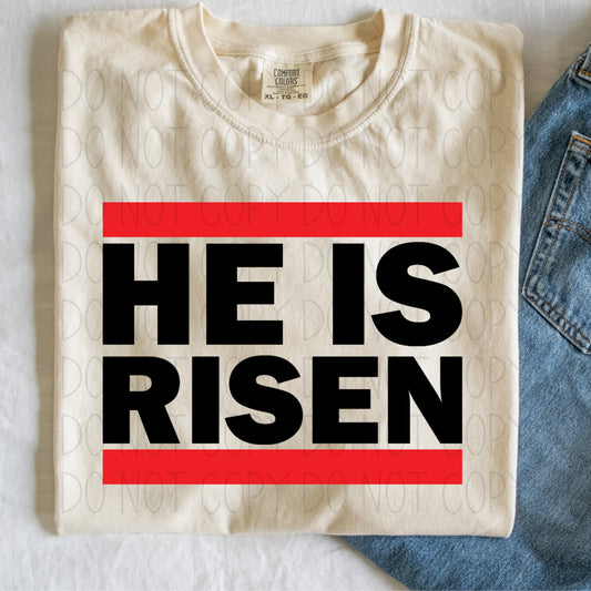 He is Risen - DTF Transfer