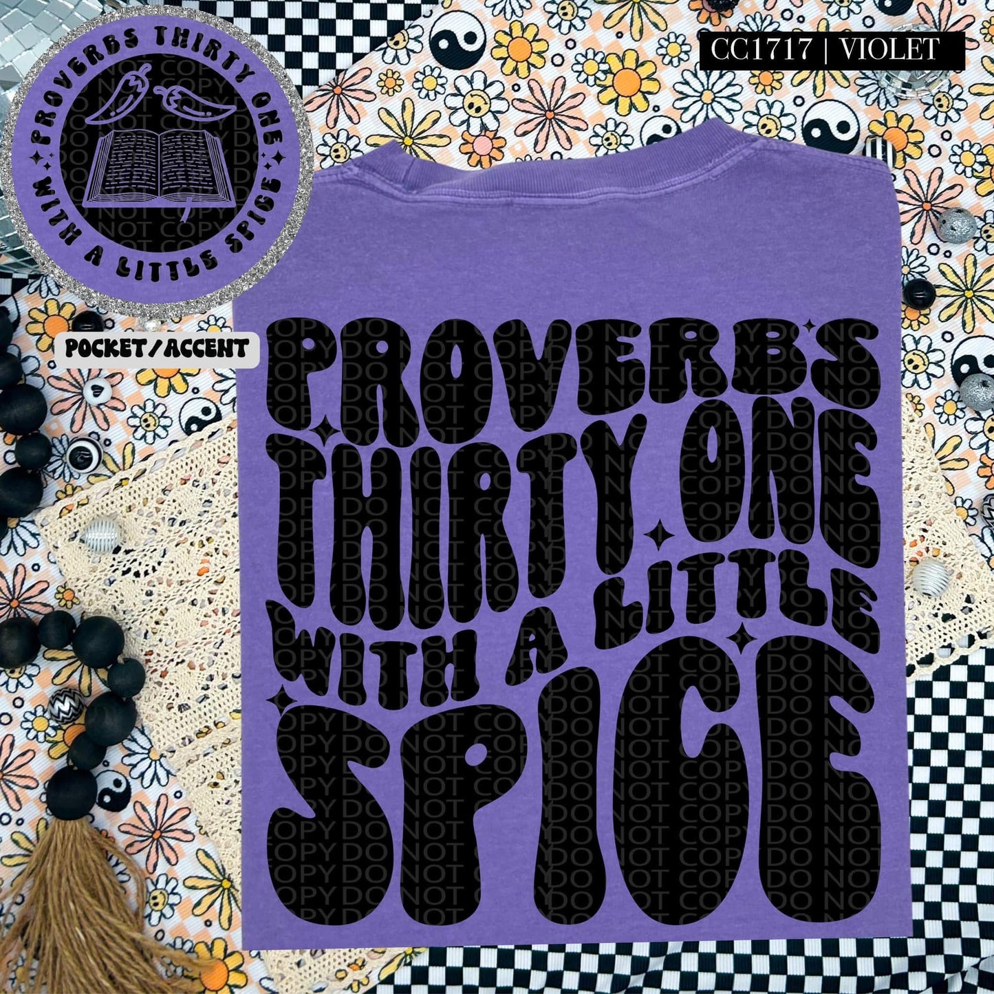 Proverbs thirty one with a little spice-SET-DTF Transfer