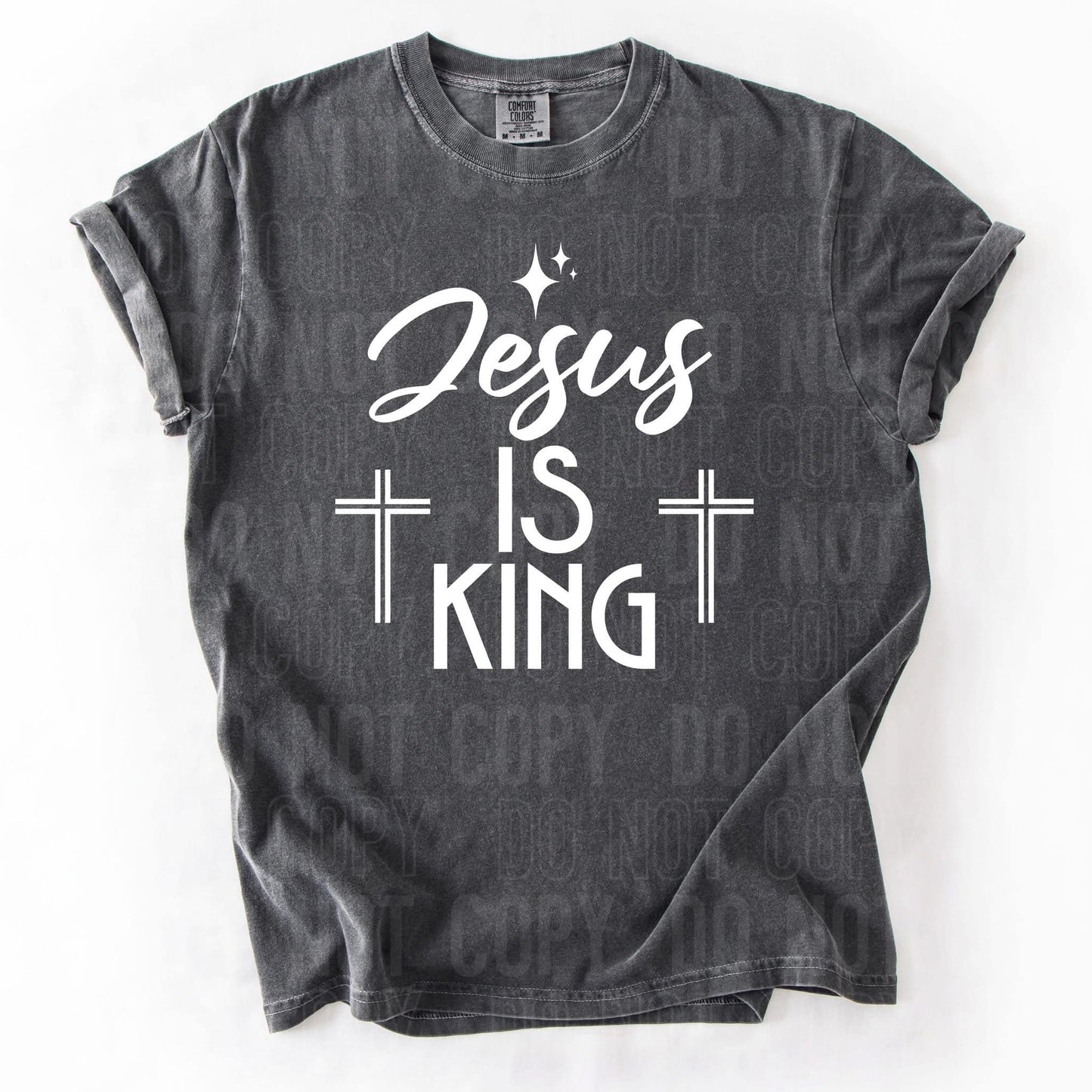 Jesus is King- DTF Transfer
