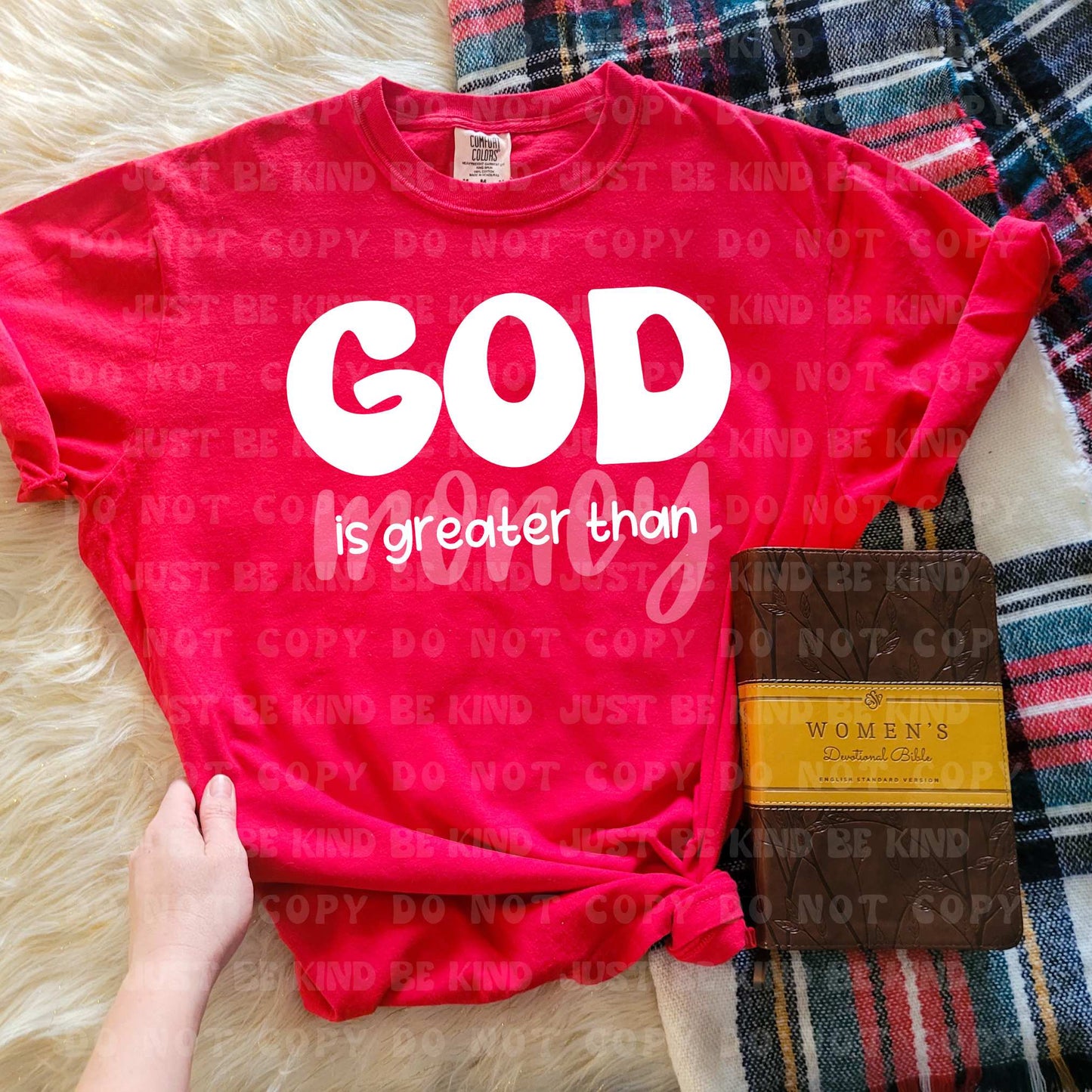 God is greater than money- DTF Transfer