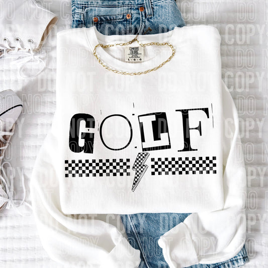 Golf-DTF Transfer