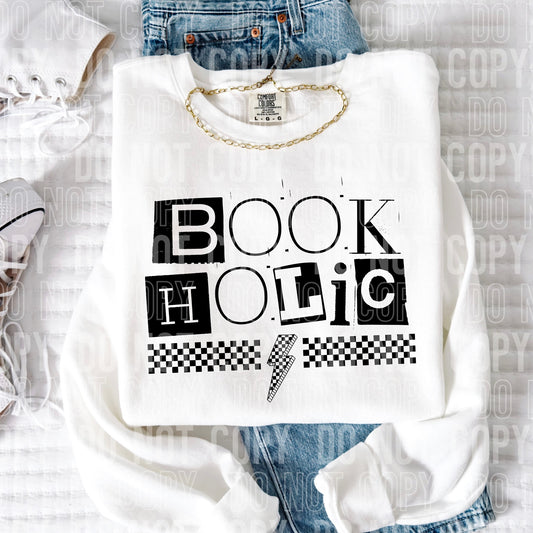 Bookholic-DTF Transfer