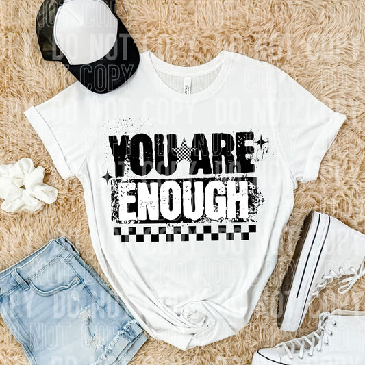 You are enough-DTF Transfer