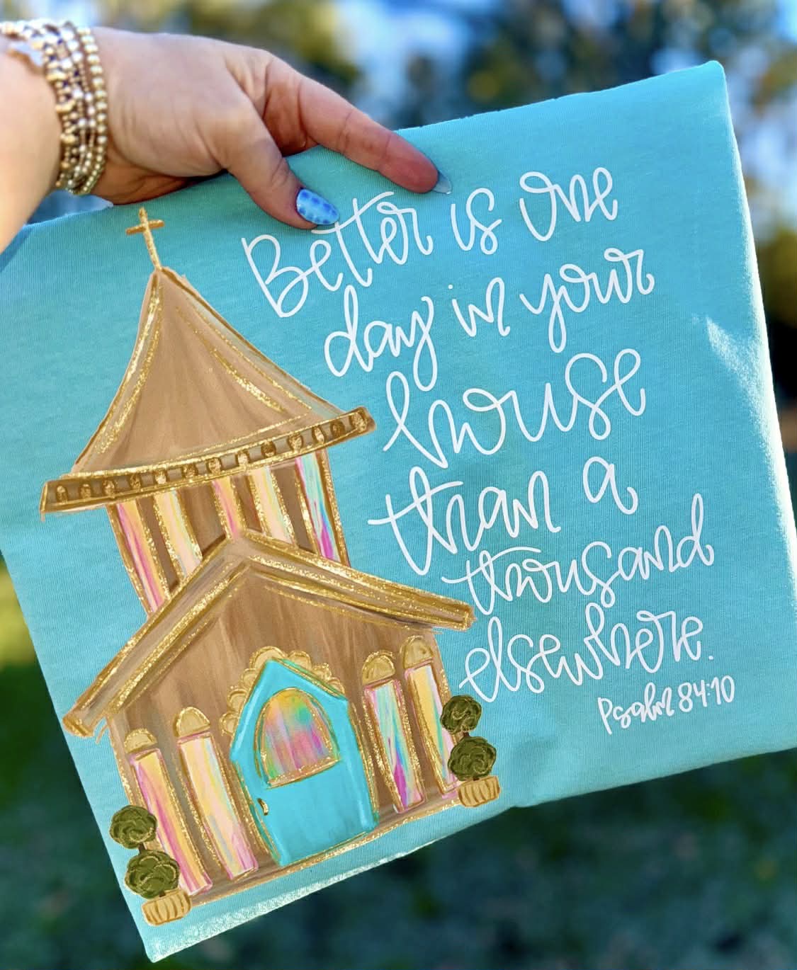 Better is one day in your house than a thousand elsewhere- DTF Transfer