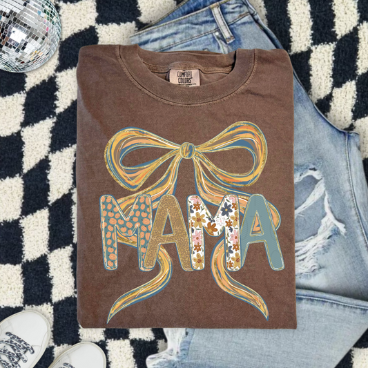 Mama Fall Coquette- DTF Transfer