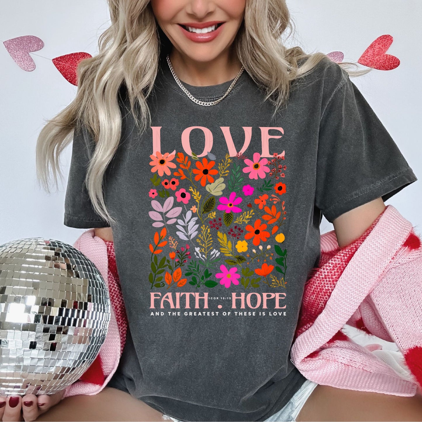 Love Faith Hope Color- DTF transfer