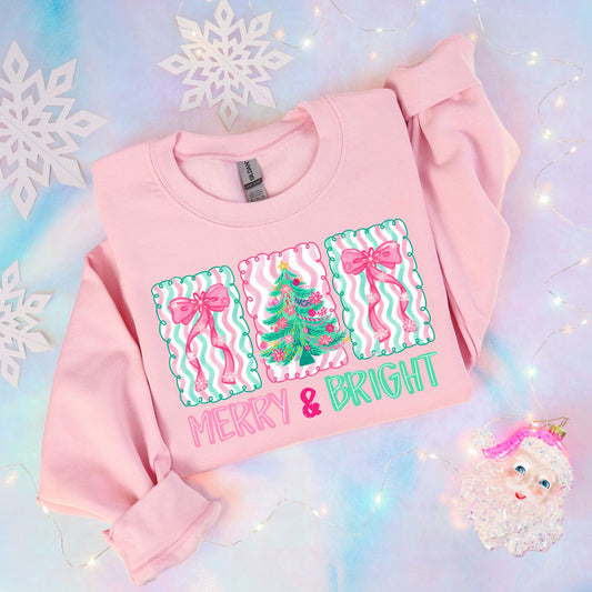 Merry & Bright- DTF Transfer