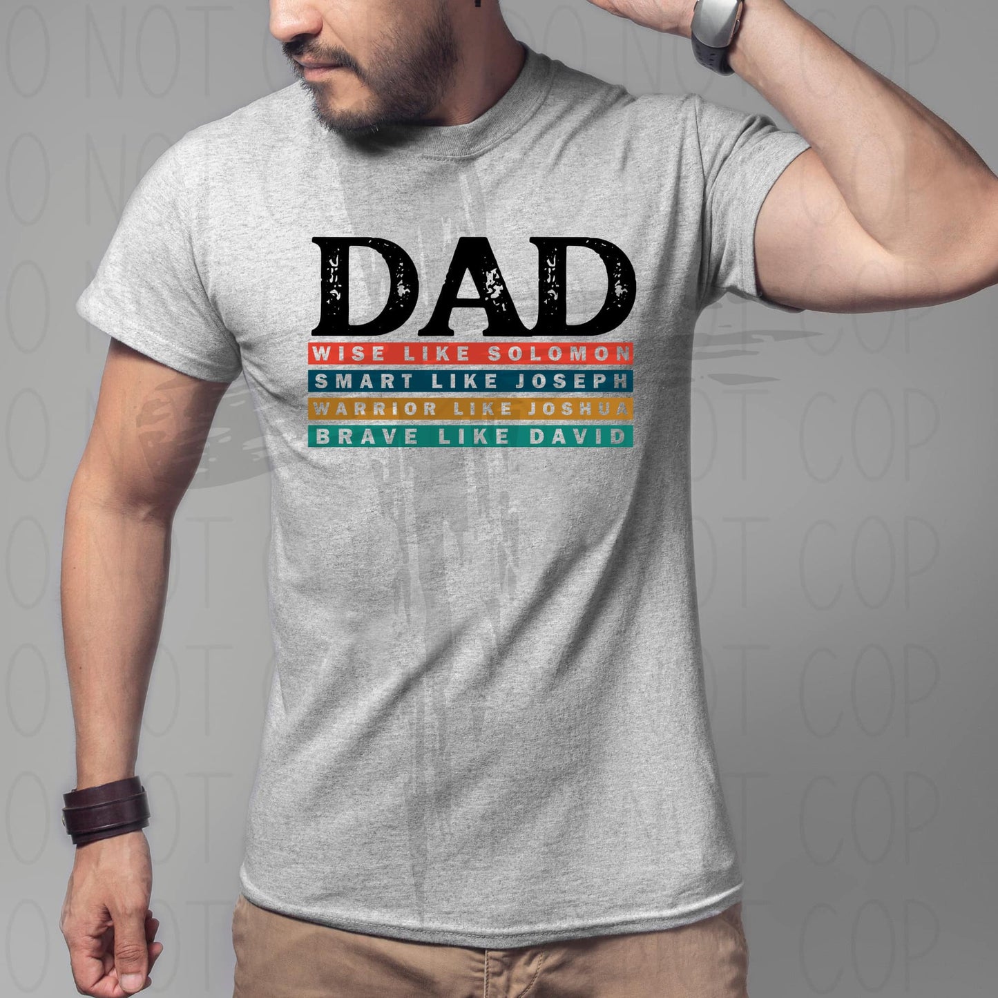 Dad-Wise like Solomon- DTF Transfer