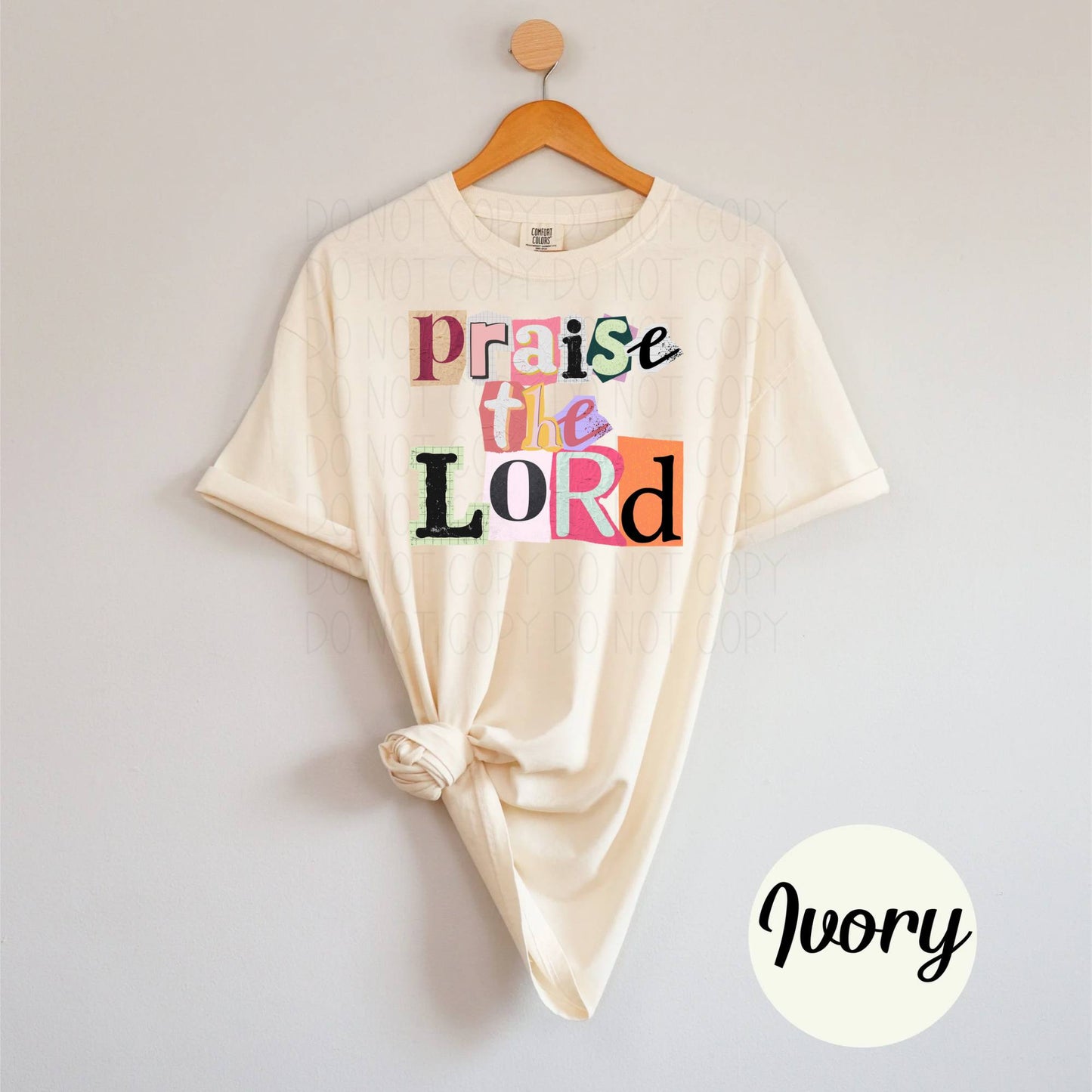 Praise the Lord- DTF Transfer
