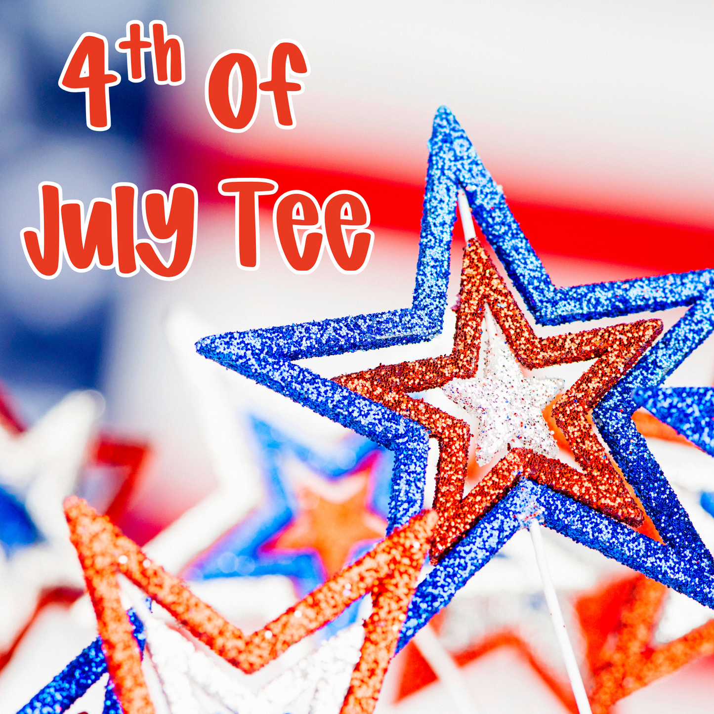Mystery CC White- 4th of July Tee