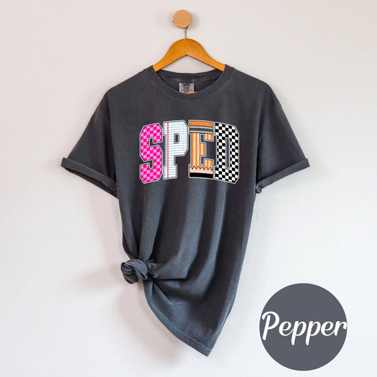 Sped-Bright- Back to School- DTF Transfer