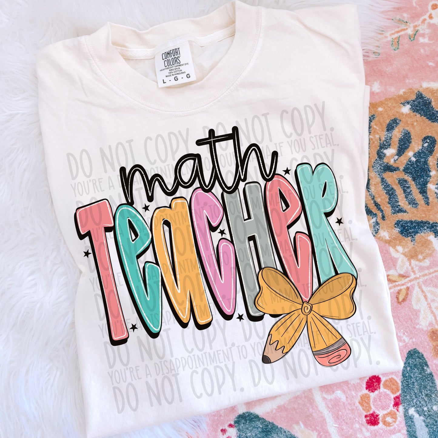 Doodle Pencil Teacher Collection - DTF Transfer