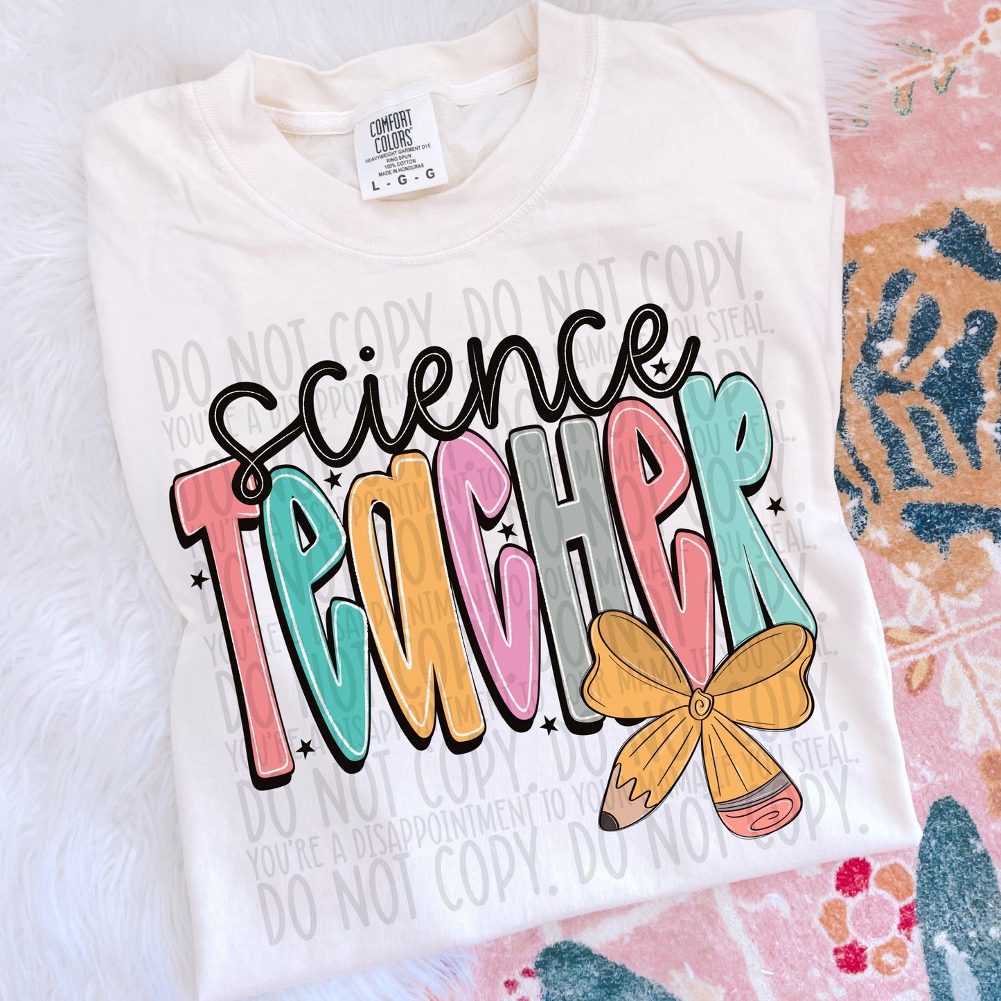 Doodle Pencil Teacher Collection - DTF Transfer