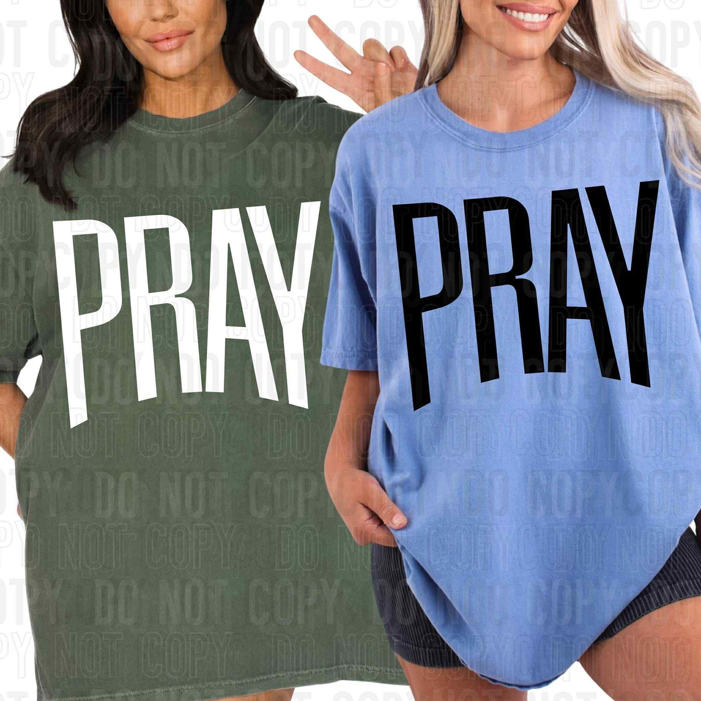 Pray- DTF Transfer
