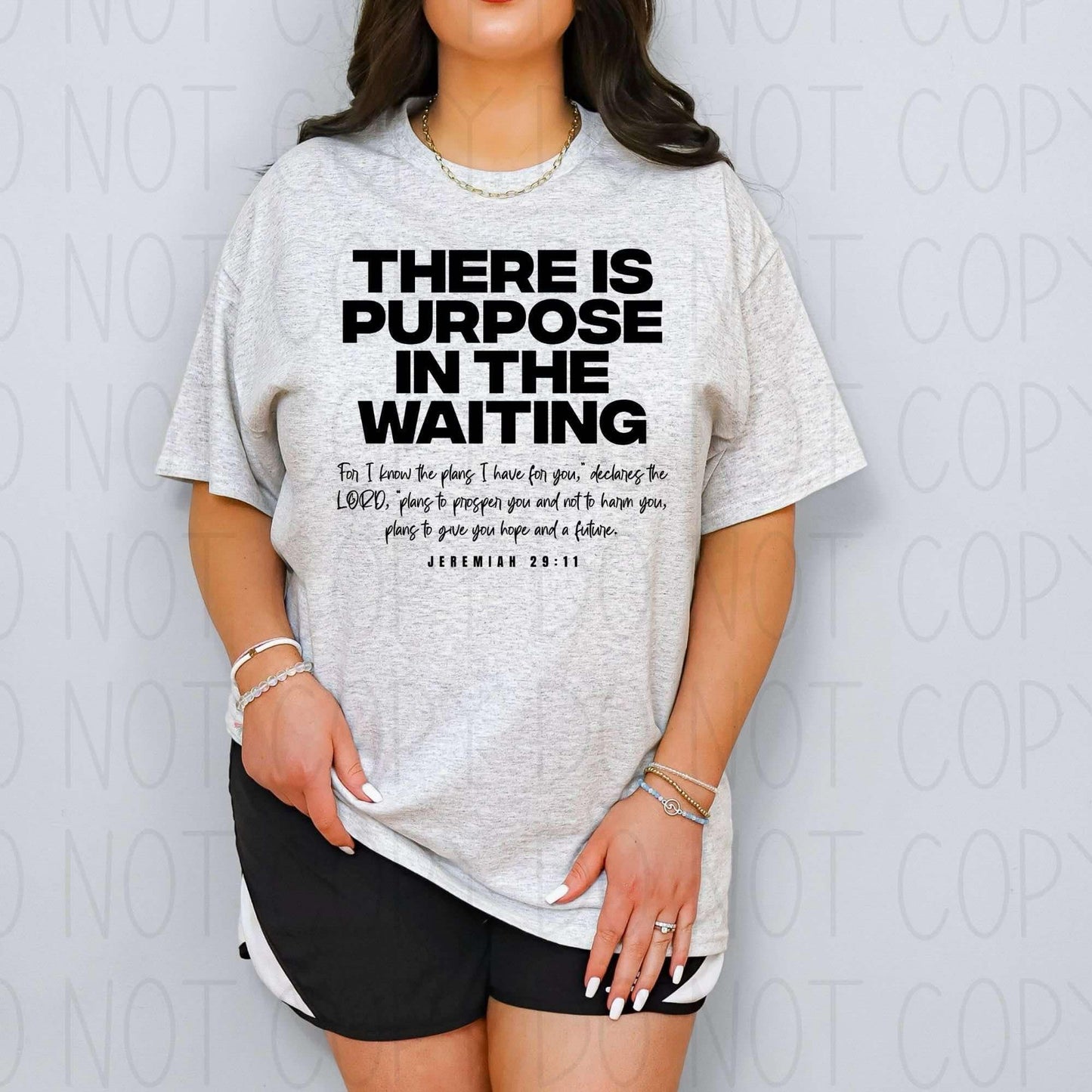 There is purpose in the waiting- Completed Tee