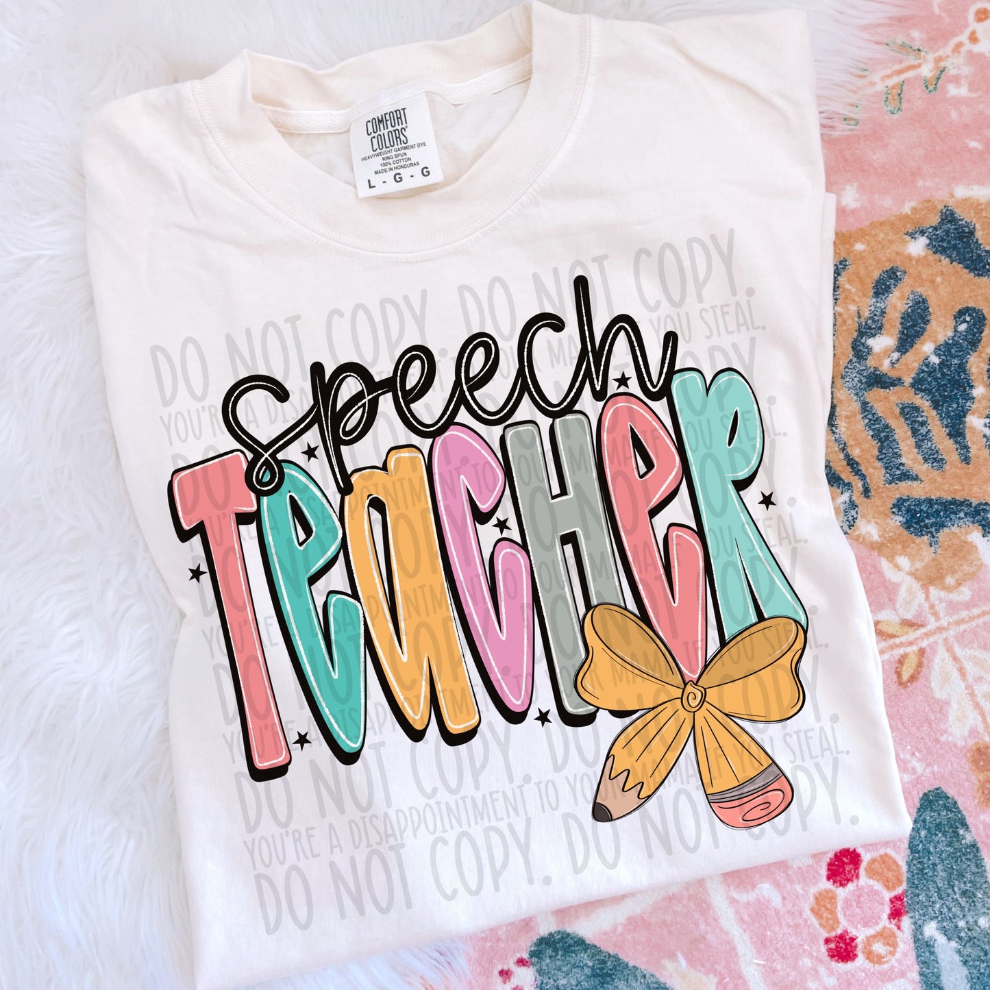 Doodle Pencil Teacher Collection - DTF Transfer
