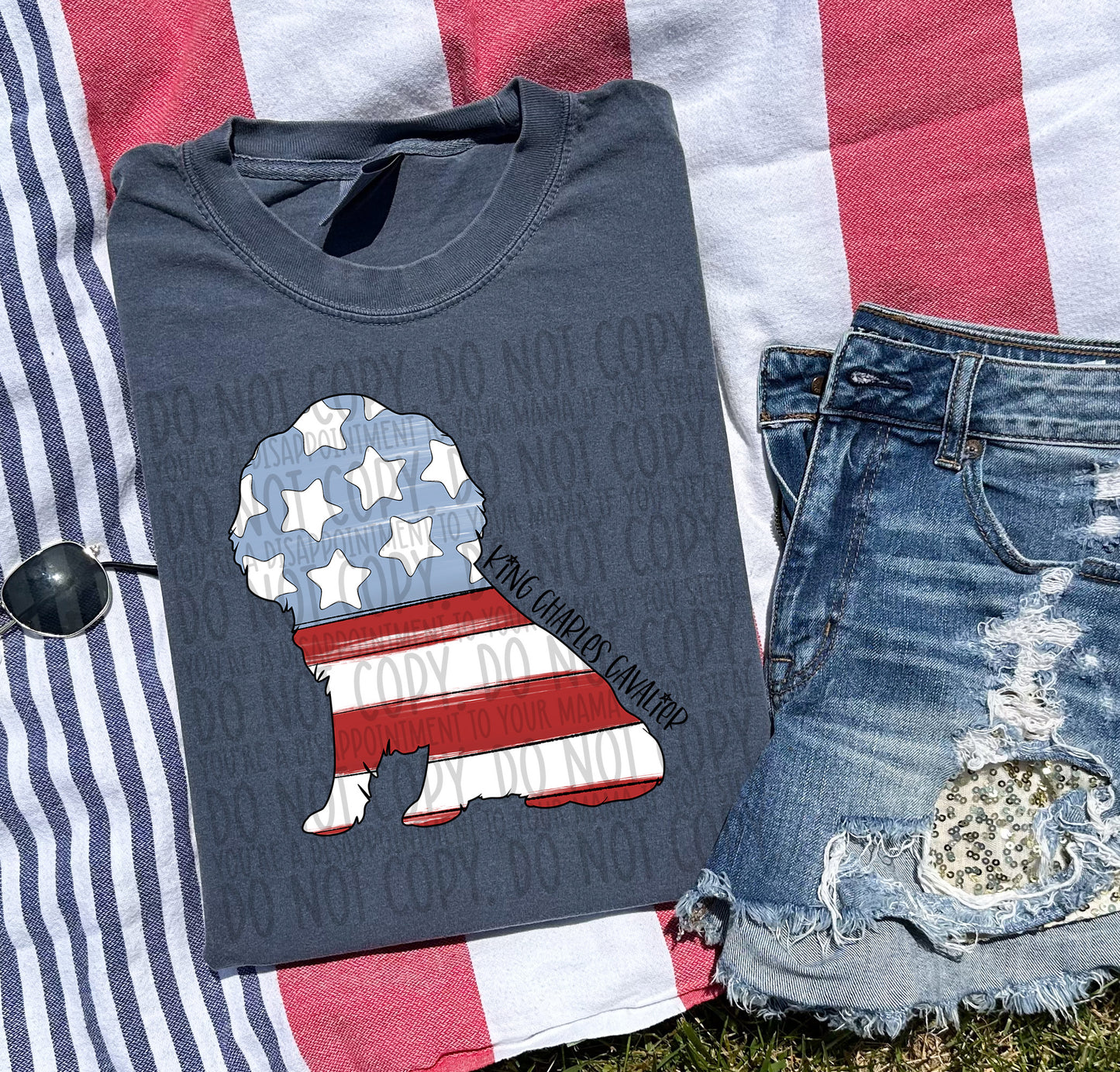 Patriotic Tee- Comfort Color