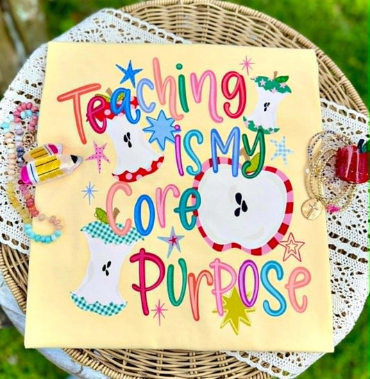Teaching Is My Core Purpose - DTF Transfer