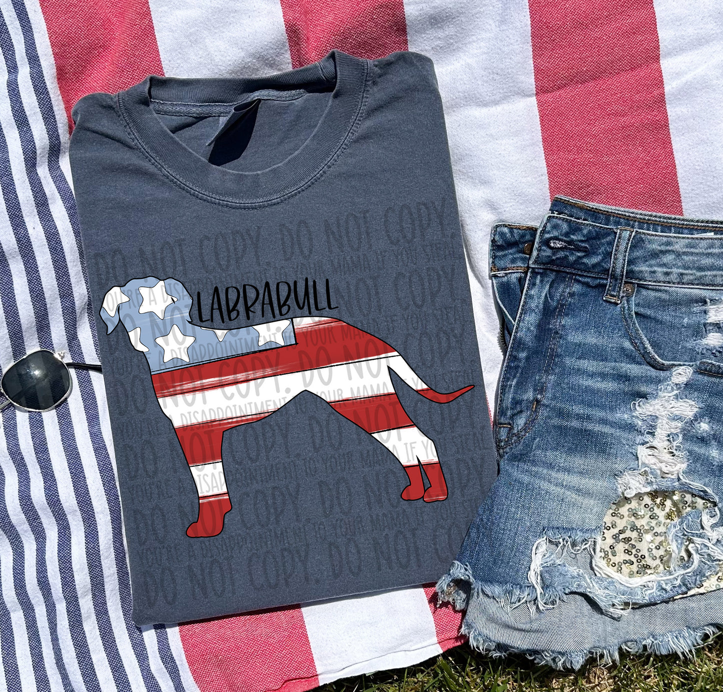 Patriotic Tee- Comfort Color