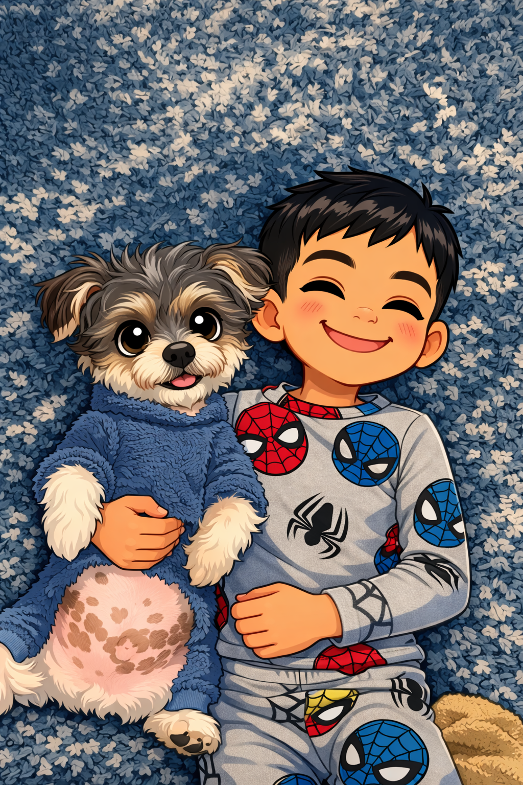 AI Cartoon Character DTF-Transfer