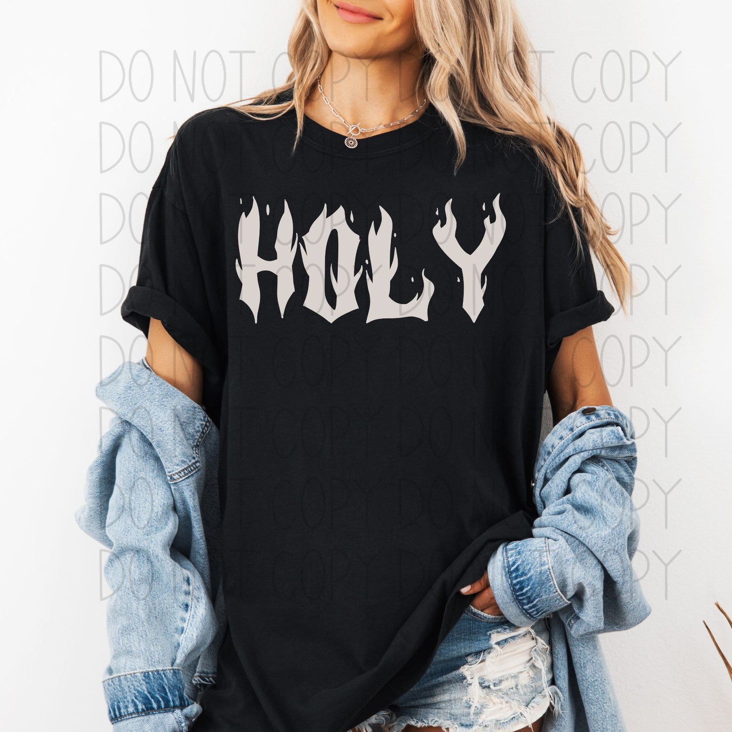 Holy- DTF Transfer