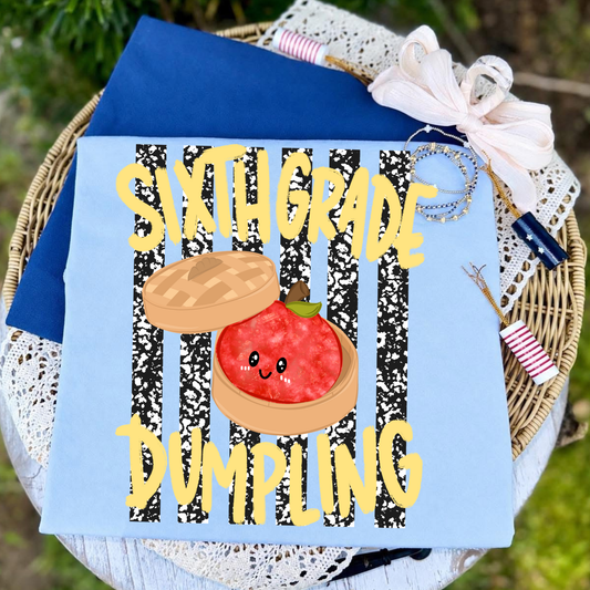 Sixth Grade Dumpling -DTF Transfer