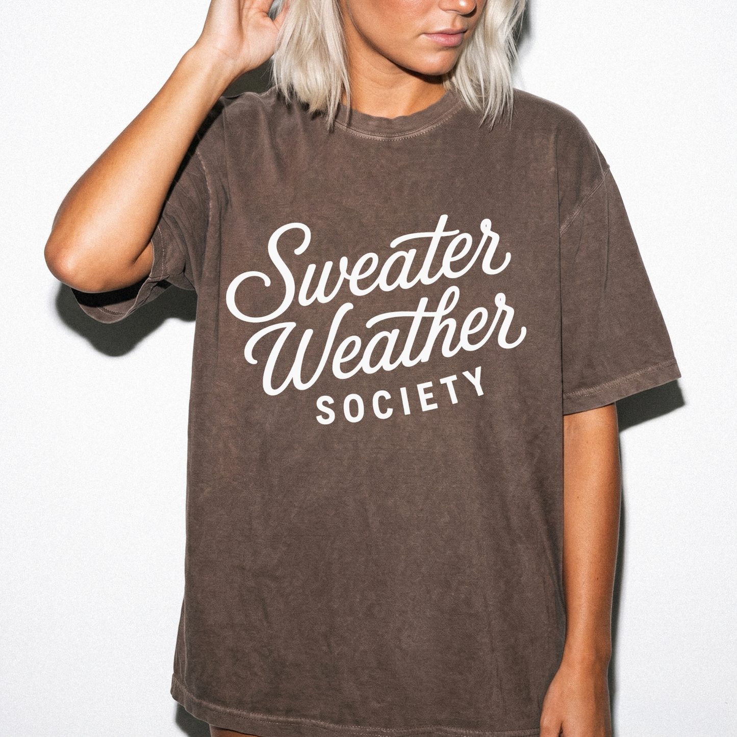 Sweater Weather Society White
