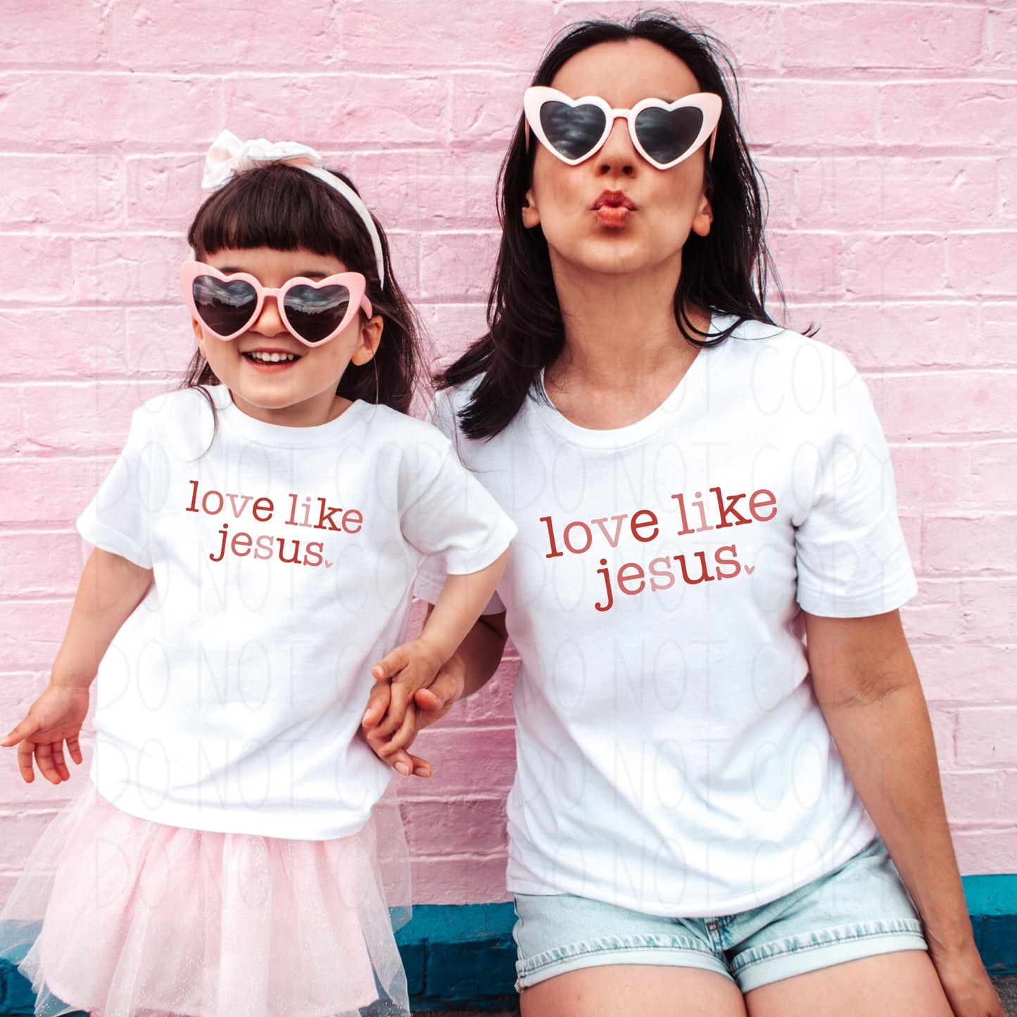Love like Jesus- DTF Transfer