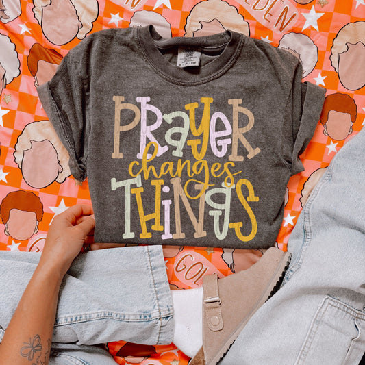 Prayer changes things-DTF Transfer