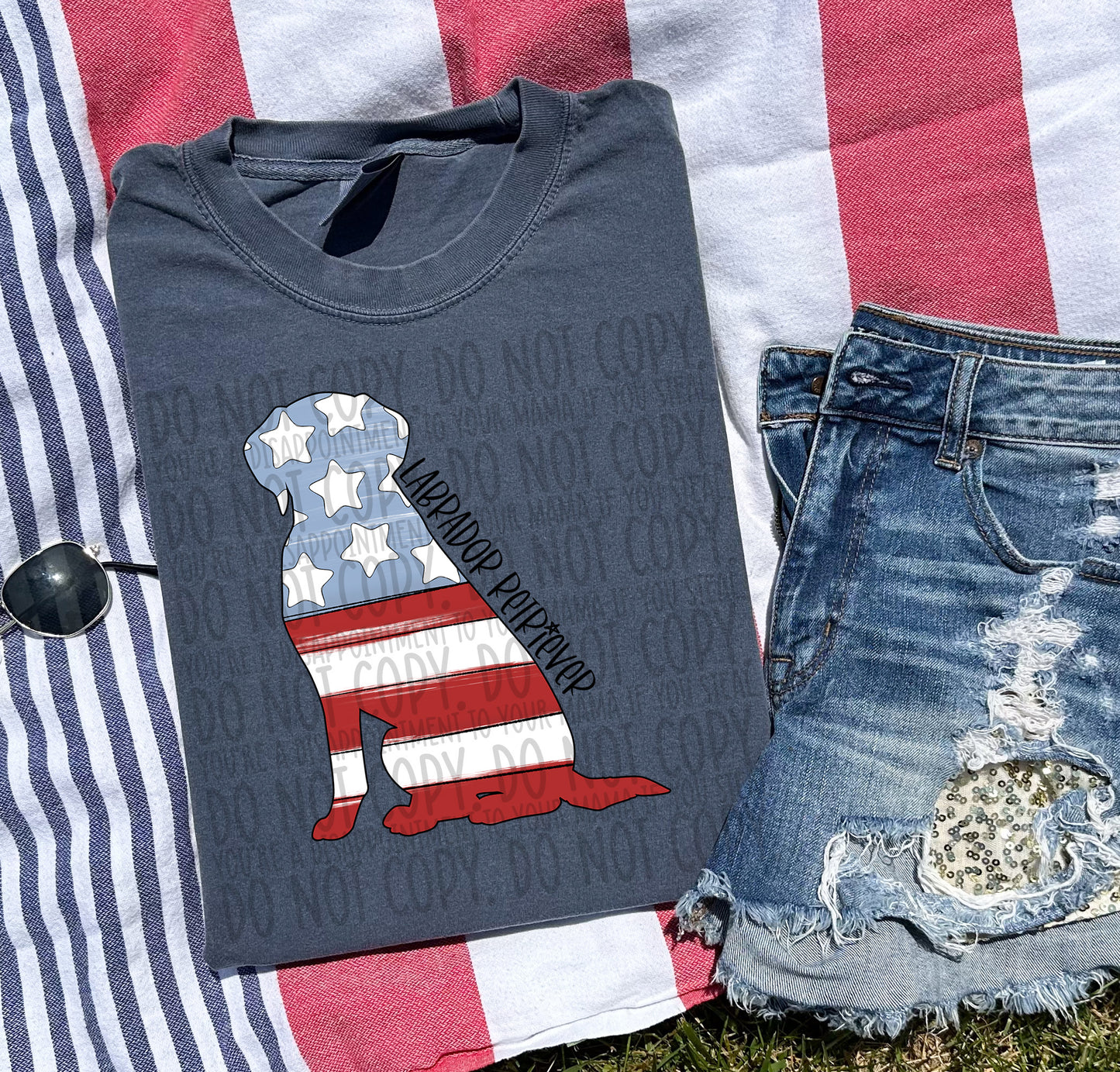 Patriotic Tee- Comfort Color