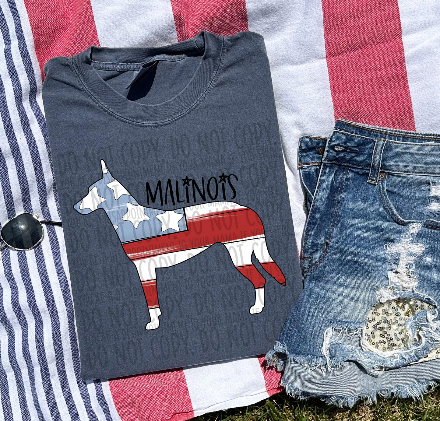 Patriotic Tee- Comfort Color