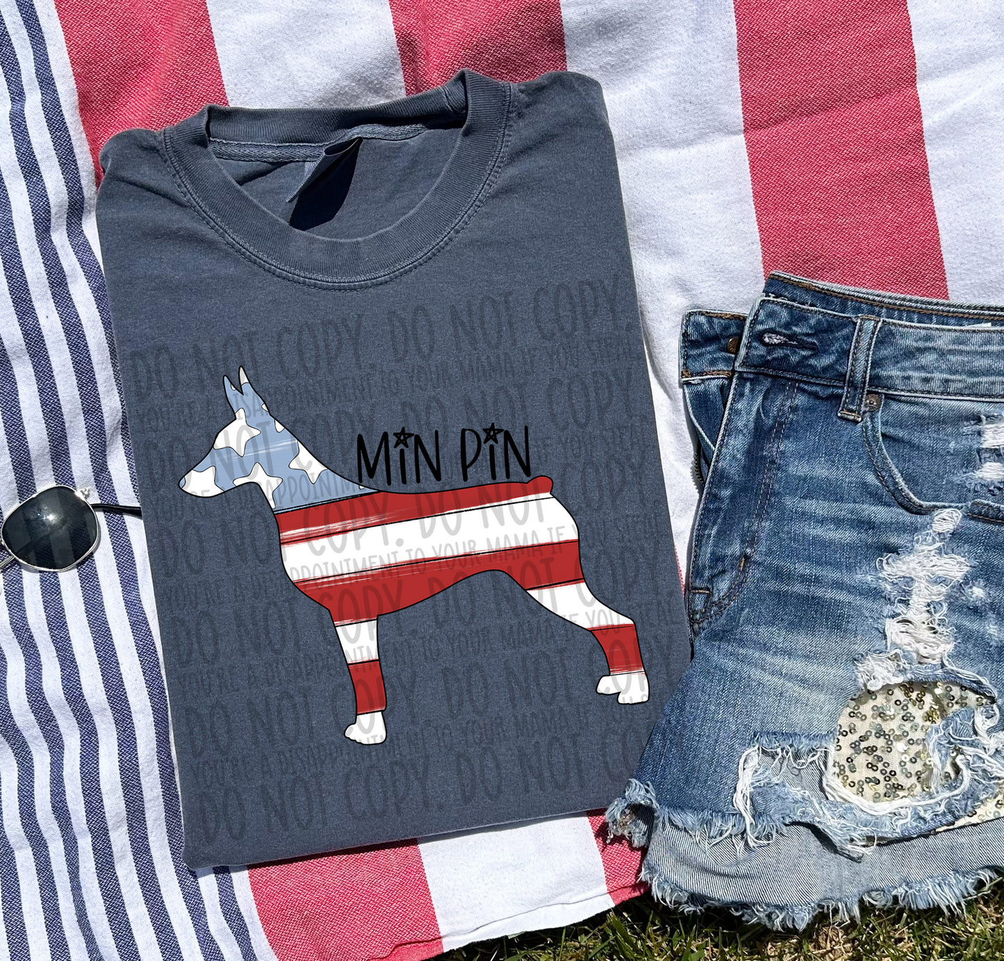Patriotic Tee- Comfort Color