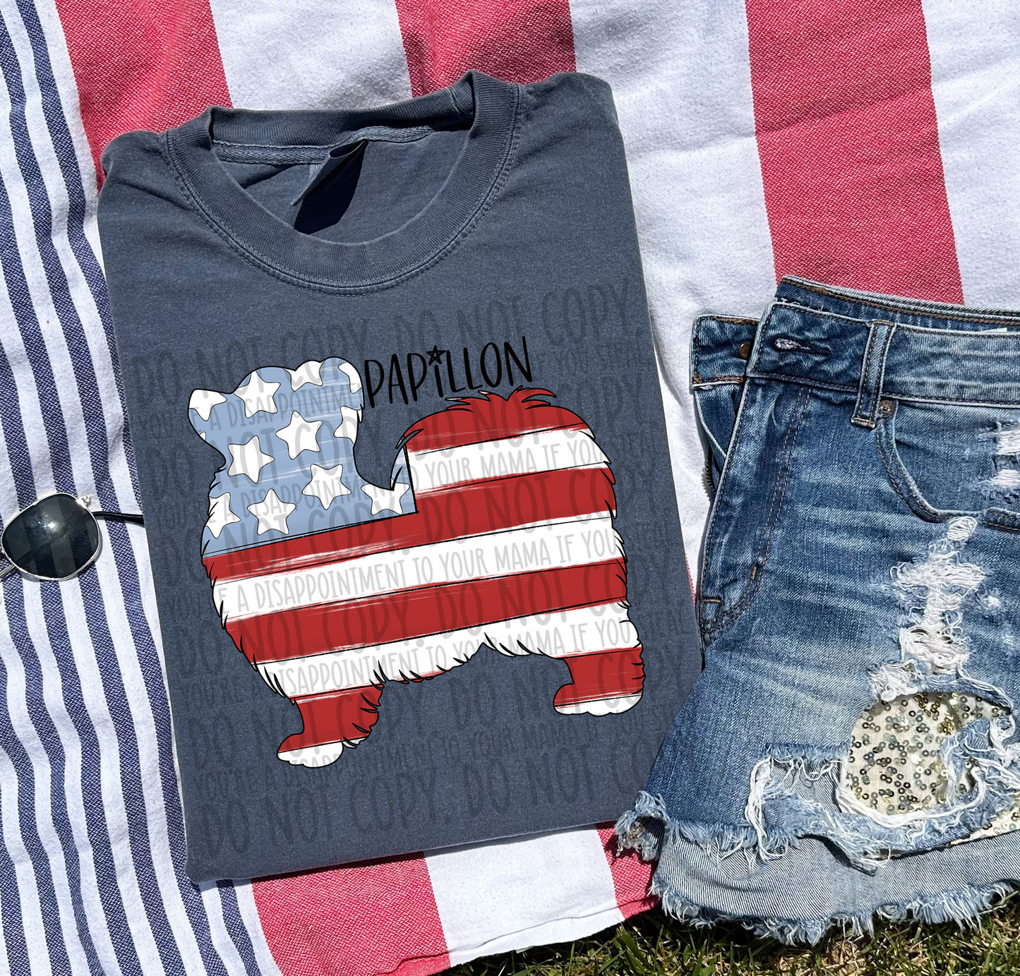 Patriotic Tee- Comfort Color