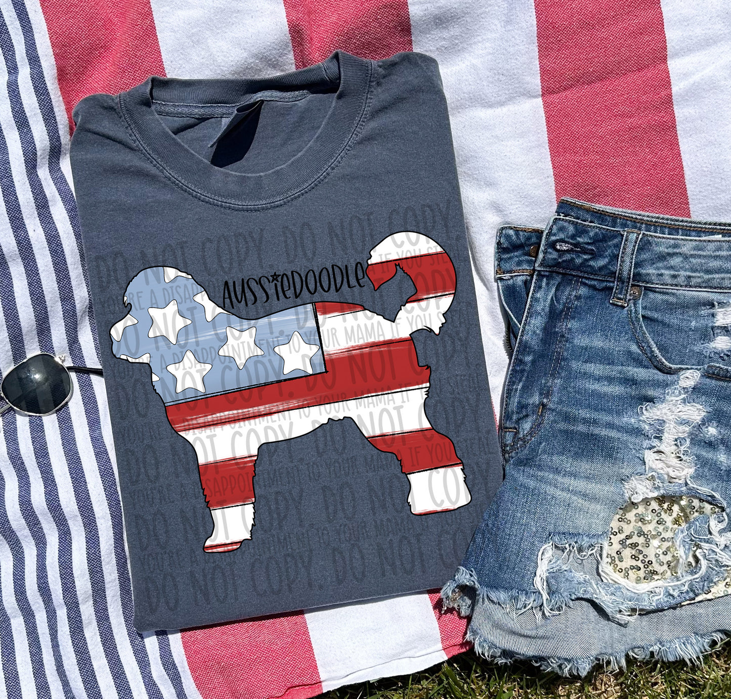 Patriotic Tee- Comfort Color
