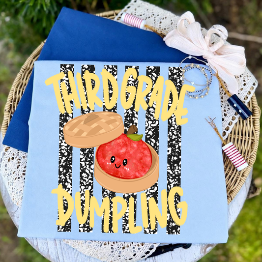 Third Grade Dumpling -DTF Transfer