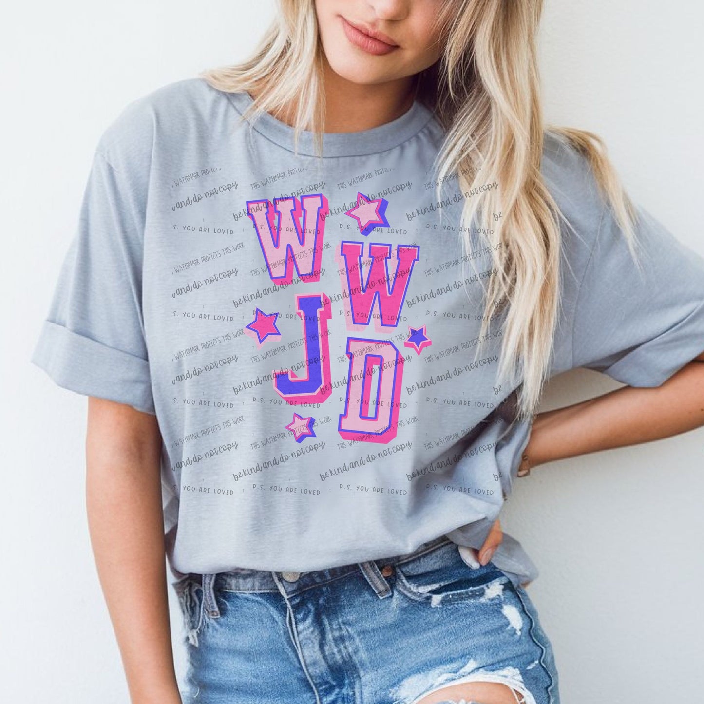 WWJD- DTF Transfer