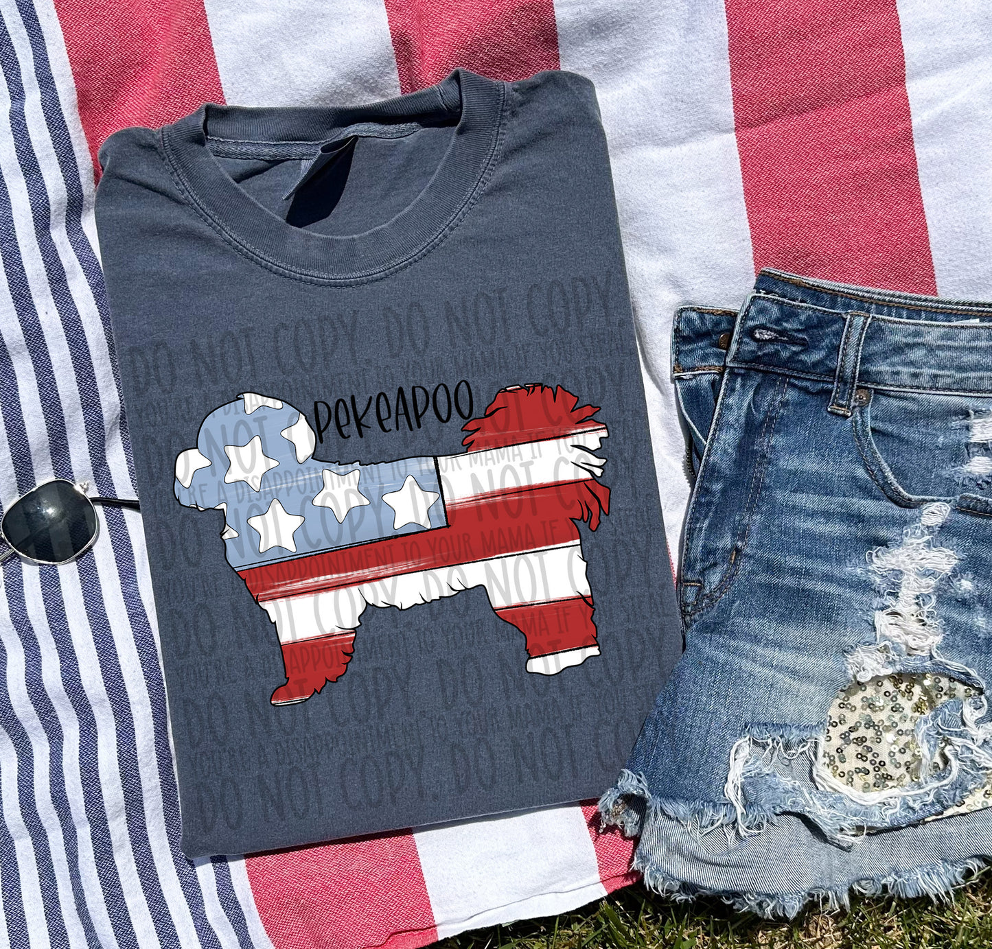 Patriotic Tee- Comfort Color